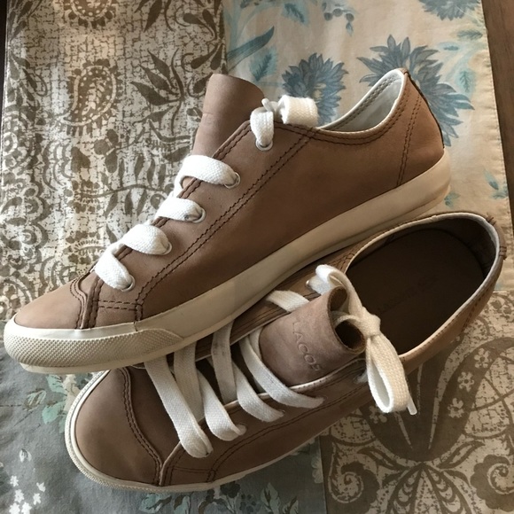 Retro Lacoste nubuck leather sneakers UK 6, EU 39.5, USA 8 - Picture 4 of 6